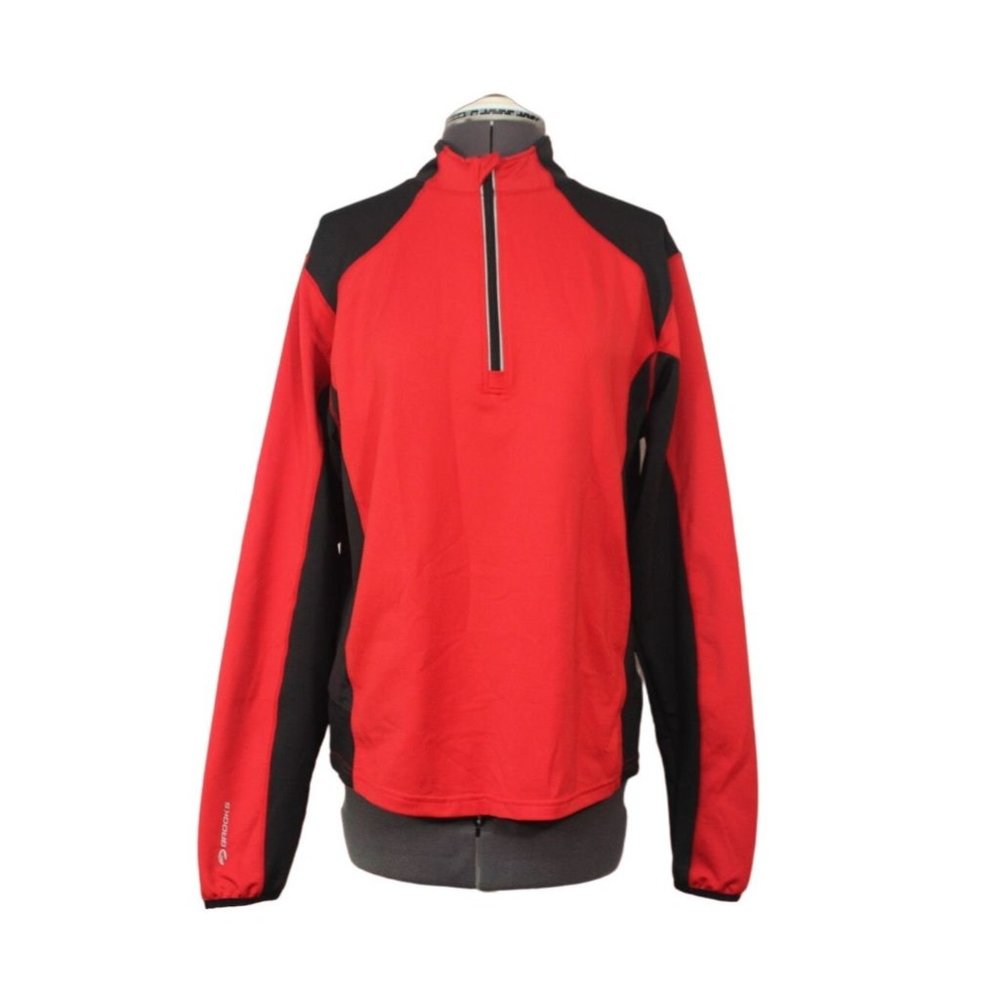 Brooks men's 1/4‎ zip thermal performance pullover cycling running jacket M